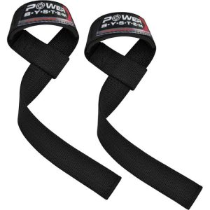 Лямки для тяги Power System PS-3400 Power Straps Black/Red - Зображення 4