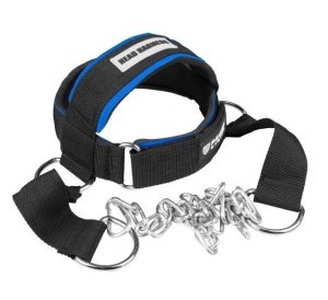 Тяга для шиї Power System PS-4039 Head Harness Black/Blue - Зображення 1