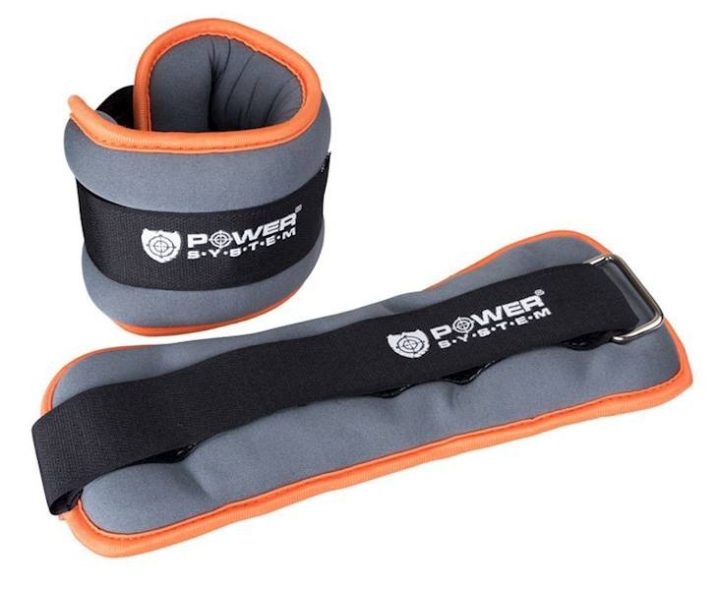 Обважнювачі-манжети для ніг та рук Power System PS-4046 Ankle Weights (2шт.*1 kg) (пара) - Зображення 2