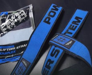 Лямки для тяги Power System PS-3401 Lifting Straps Duplex Black/Blue - Зображення 3