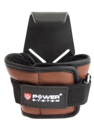 Гаки для тяги на зап'ястя Power System PS-3300 Hooks Brown XL - Зображення 3