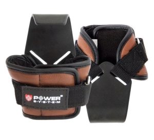 Гаки для тяги на зап'ястя Power System PS-3300 Hooks Brown XL - Зображення 1