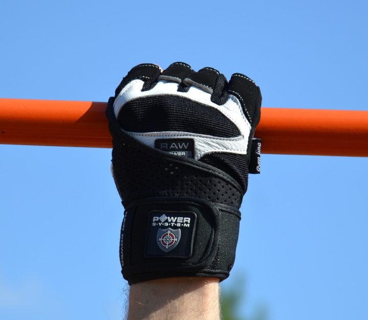 Рукавички для фітнесу Power System PS-2850 Raw Power Black/White XL - Зображення 9