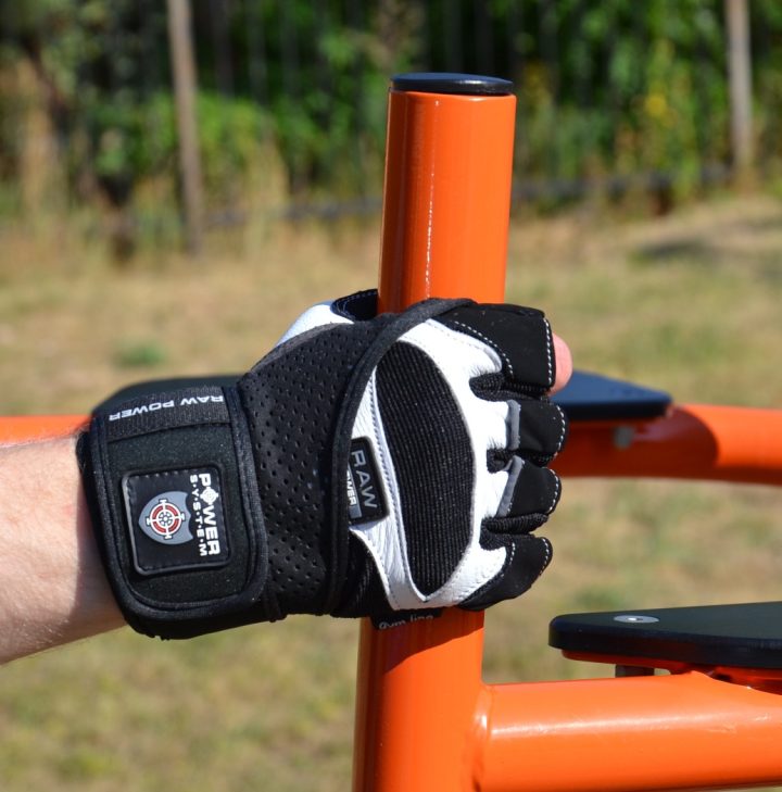 Рукавички для фітнесу Power System PS-2850 Raw Power Black/White XL - Зображення 6