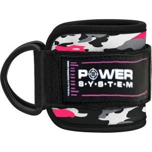 Манжети на щиколотку Power System PS-3470 Ankle Strap Camo Pink/Black - Зображення 3