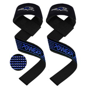 Лямки для тяги PowerPlay 7064 Чорно-Сині - Зображення 4