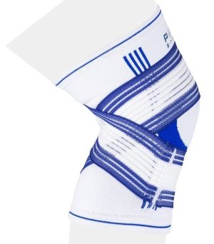 Наколінник Power System PS-6008 Knee Support Pro Blue/White (1шт.) S/M - Зображення 1