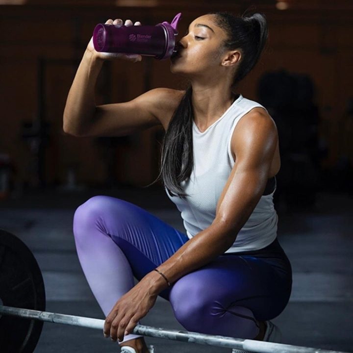 Шейкер спортивний BlenderBottle Classic Loop 28oz/820ml Plum - Зображення 6