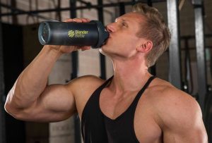 Шейкер спортивний BlenderBottle Pro45 1270ml Grey/Green - Зображення 8