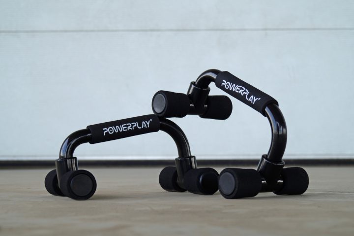 Упори для віджимань PowerPlay 4316 Push Up Bars пластикові (Скошені) - Зображення 3