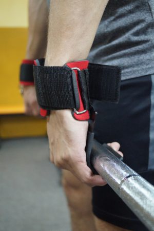 Гаки для тяги на зап'ястя Power System PS-3310 Hardcore Hooks Black/Red - Зображення 10