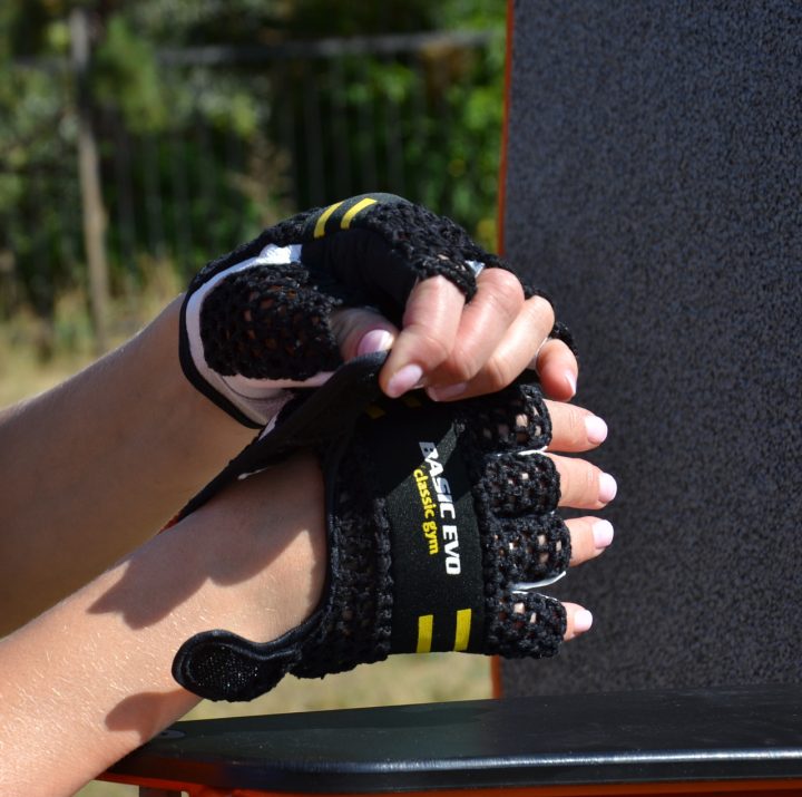 Рукавички для фітнесу Power System PS-2100 Basic EVO Black/Yellow Line S - Зображення 7