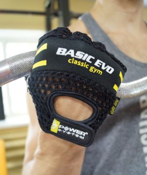 Рукавички для фітнесу Power System PS-2100 Basic EVO Black/Yellow Line XS - Зображення 8