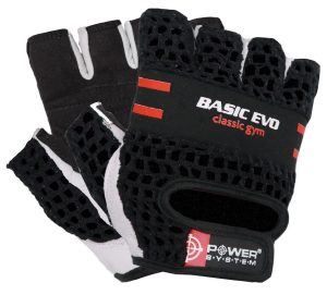 Рукавички для фітнесу Power System PS-2100 Basic EVO Black/Red Line XS - Зображення 1