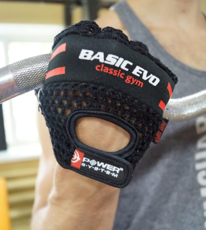 Рукавички для фітнесу Power System PS-2100 Basic EVO Black/Red Line L - Зображення 8