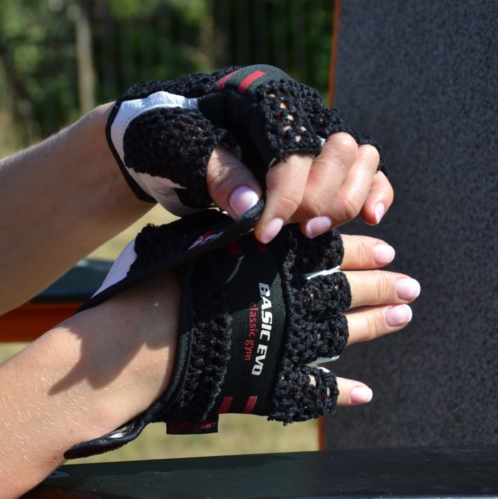 Рукавички для фітнесу Power System PS-2100 Basic EVO Black/Red Line XL - Зображення 7