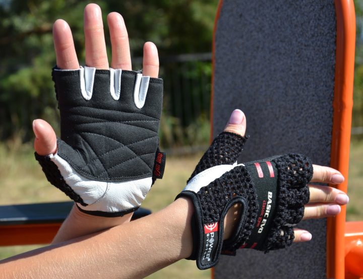 Рукавички для фітнесу Power System PS-2100 Basic EVO Black/Red Line L - Зображення 5