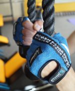 Рукавички для фітнесу Power System PS-2200 Workout Blue M - Зображення 7
