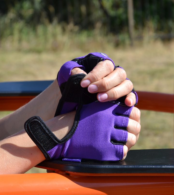 Рукавички для фітнесу Power System PS-2250 Pro Grip жіночі Purple S - Зображення 8