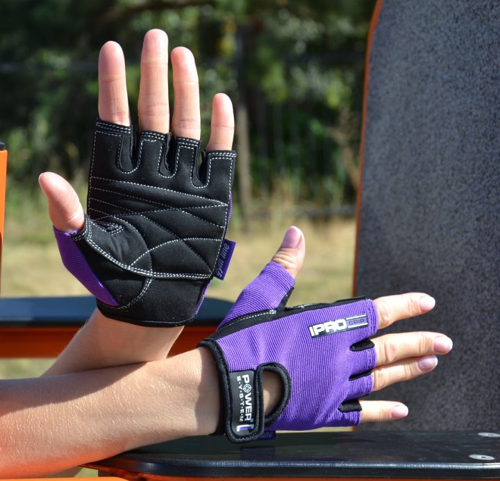 Рукавички для фітнесу Power System PS-2250 Pro Grip жіночі Purple S - Зображення 6