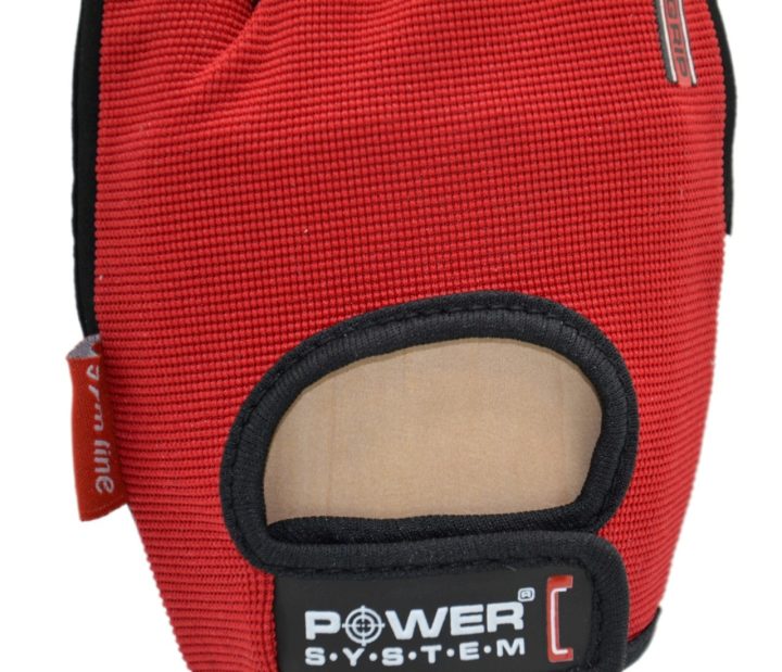 Рукавички для фітнесу Power System PS-2250 Pro Grip Red M - Зображення 3