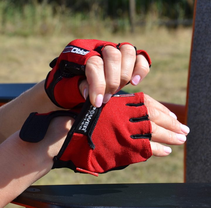 Рукавички для фітнесу Power System PS-2250 Pro Grip Red M - Зображення 8