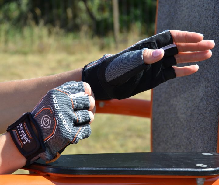 Рукавички для фітнесу Power System PS-2250E Pro Grip EVO Grey S - Зображення 10