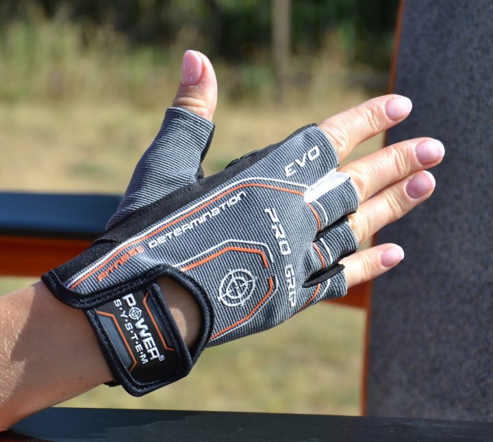 Рукавички для фітнесу Power System PS-2250E Pro Grip EVO Grey XS - Зображення 5