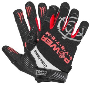 Рукавички для кросфіту з довгим пальцем Power System PS-2860 Cross Power Black/Red XL - Зображення 1