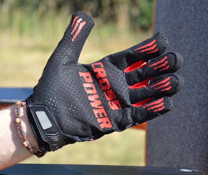 Рукавички для кросфіту з довгим пальцем Power System PS-2860 Cross Power Black/Red M - Зображення 6