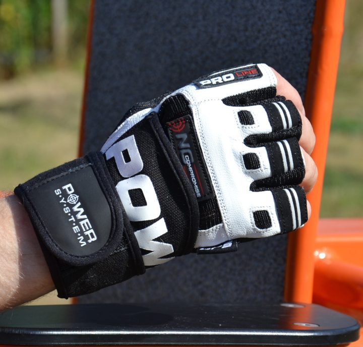 Рукавички для фітнесу Power System PS-2700 No Compromise Black/White M - Зображення 4