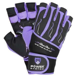 Рукавички для фітнесу Power System PS-2710 Fitness Chica жіночі Purple XS - Зображення 1