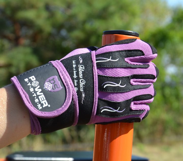 Рукавички для фітнесу Power System PS-2710 Fitness Chica жіночі Purple XS - Зображення 4