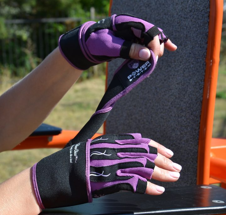 Рукавички для фітнесу Power System PS-2710 Fitness Chica жіночі Purple XS - Зображення 8