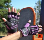Рукавички для фітнесу Power System PS-2710 Fitness Chica жіночі Purple S - Зображення 7
