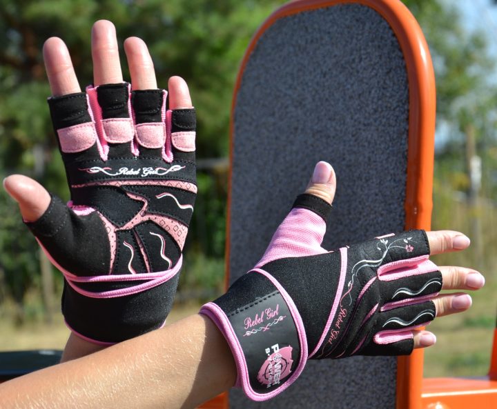 Рукавички для фітнесу Power System PS-2720 Rebel Girl жіночі Pink S - Зображення 8