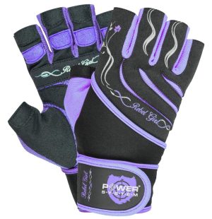 Рукавички для фітнесу Power System PS-2720 Rebel Girl жіночі Purple XS - Зображення 1