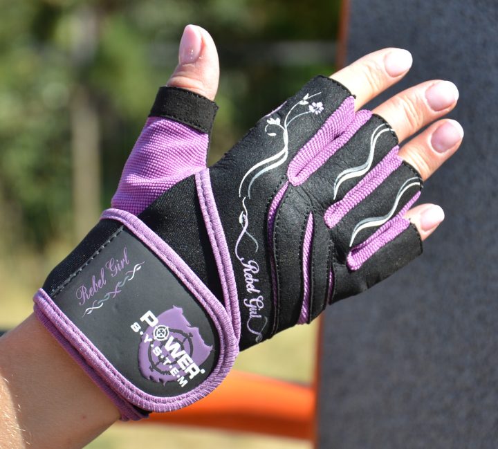Рукавички для фітнесу Power System PS-2720 Rebel Girl жіночі Purple S - Зображення 4