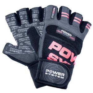Рукавички для фітнесу Power System PS-2800 Power Grip Red M - Зображення 1