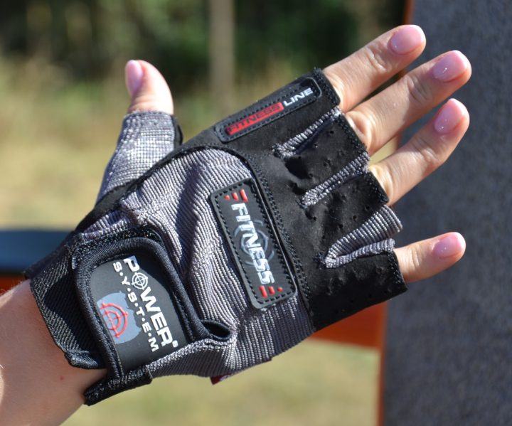 Рукавички для фітнесу Power System PS-2300 Fitness Grey/Black XL - Зображення 2