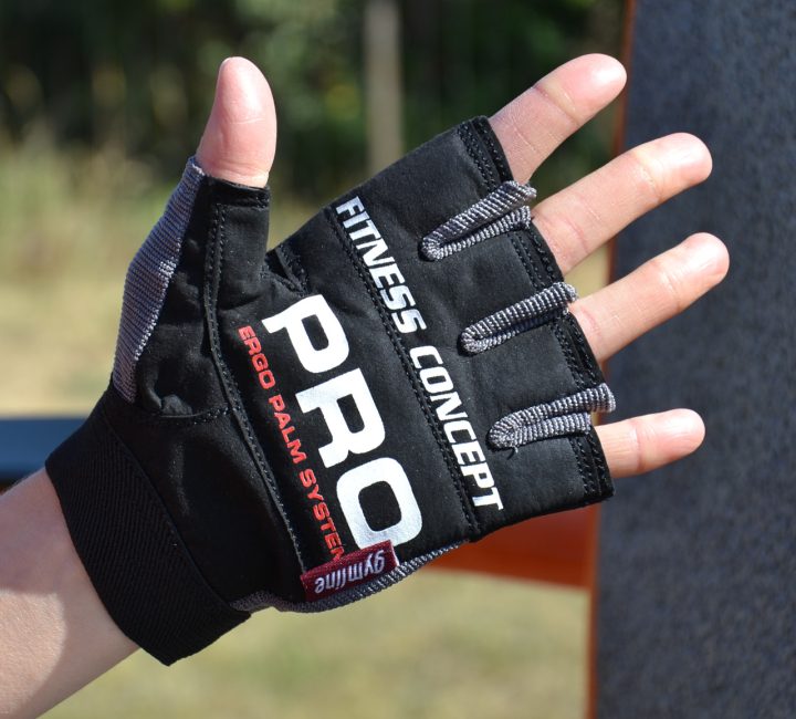 Рукавички для фітнесу Power System PS-2300 Fitness Grey/Black L - Зображення 3