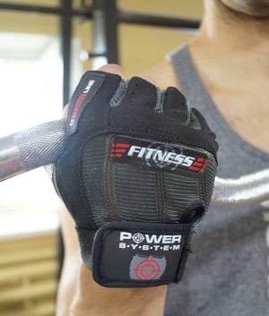 Рукавички для фітнесу Power System PS-2300 Fitness Grey/Black S - Зображення 8
