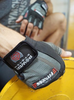Рукавички для фітнесу Power System PS-2300 Fitness Grey/Black S - Зображення 9