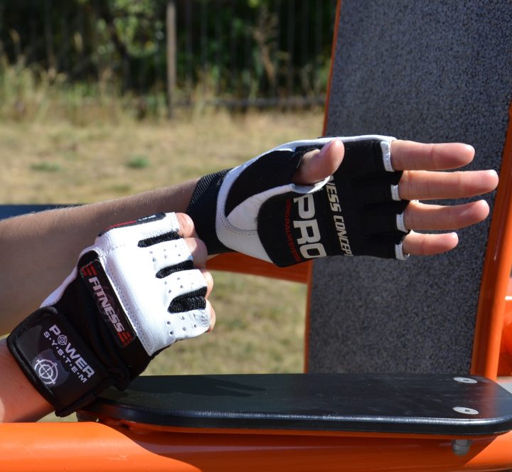 Рукавички для фітнесу Power System PS-2300 Fitness Black/White XL - Зображення 8