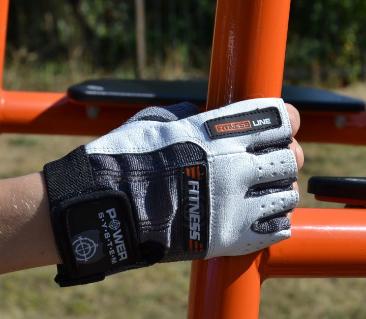 Рукавички для фітнесу Power System PS-2300 Fitness Grey/White L - Зображення 8