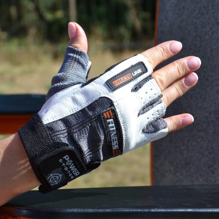 Рукавички для фітнесу Power System PS-2300 Fitness Grey/White XL - Зображення 5