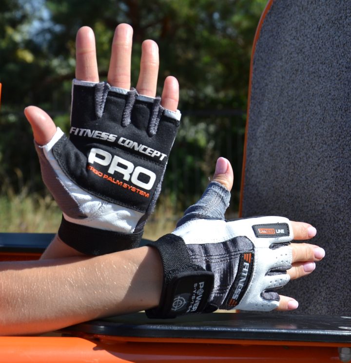 Рукавички для фітнесу Power System PS-2300 Fitness Grey/White L - Зображення 7