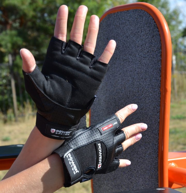 Рукавички для фітнесу Power System PS-2500 Power Plus Black M - Зображення 6