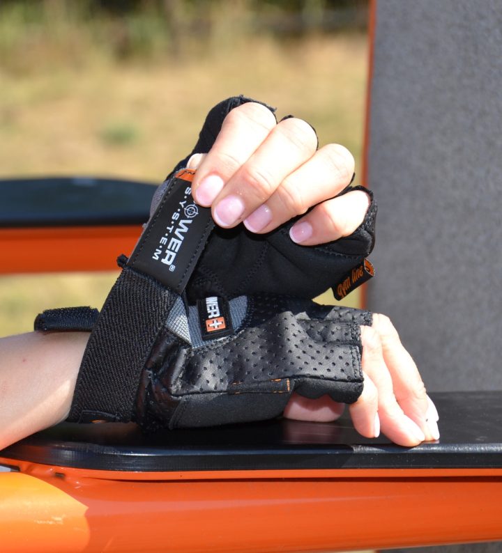 Рукавички для фітнесу Power System PS-2500 Power Plus Black/Grey L - Зображення 7