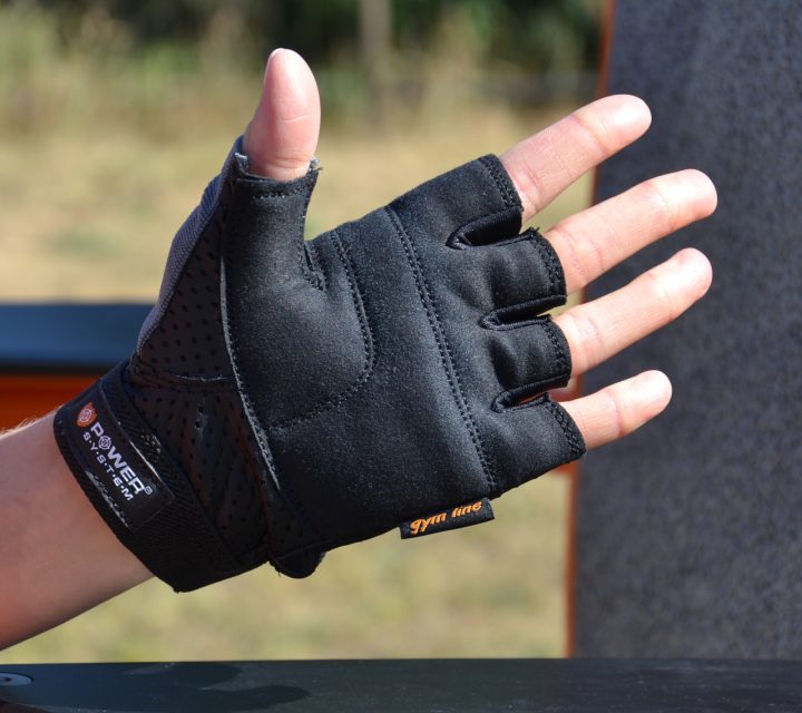 Рукавички для фітнесу Power System PS-2500 Power Plus Black/Grey M - Зображення 5